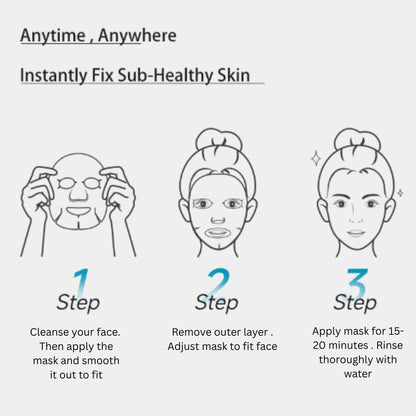 Recombinant Collagen Luminous And Repair Essence Mask